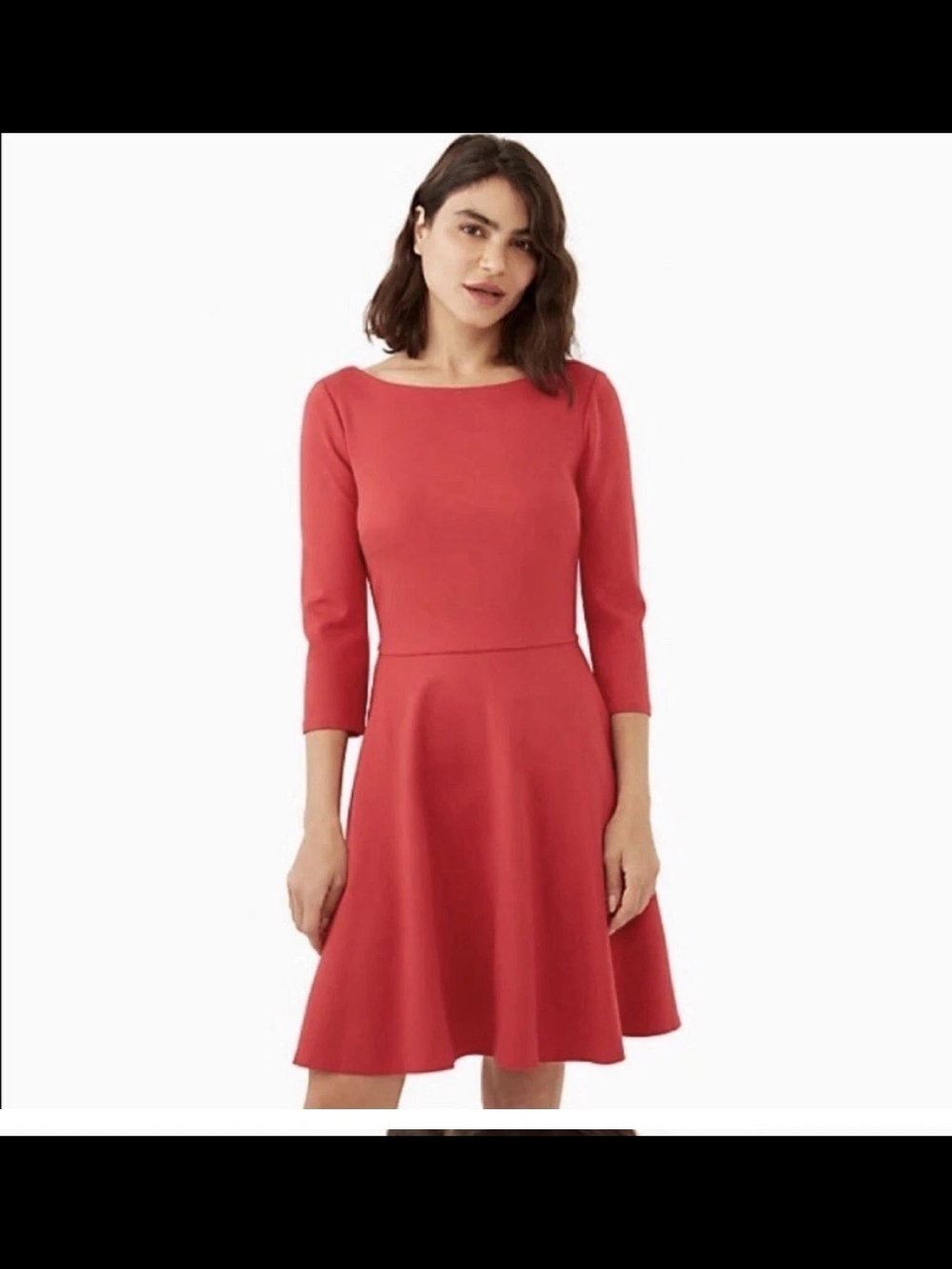Kate Spade Women’s Red Fit-and-Flare Skater Dress